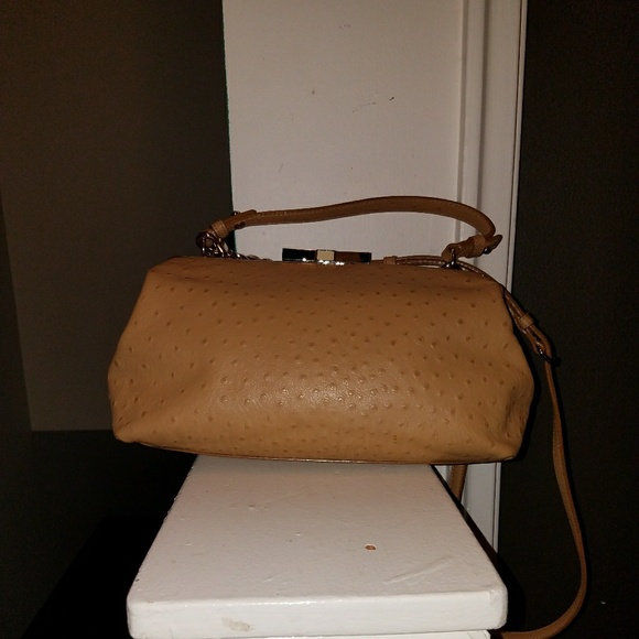 Kate Spade Victoria Falls Madeline Ostrich Satchel - Picture 3 of 9